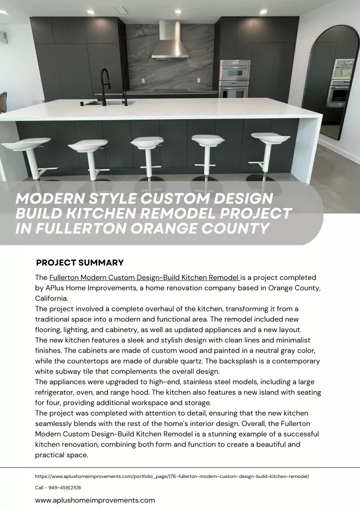 modern style custom design build kitchen remodel