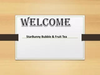 welcome