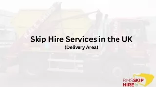 Skip Hire Services in the UK