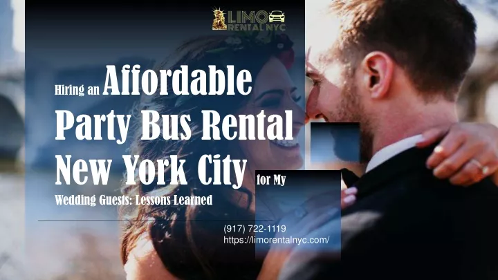 hiring an affordable party bus rental new york