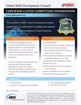 Transform your skills with cloud foundation certification