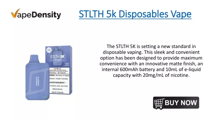 stlth 5k disposables vape
