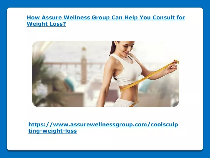 how assure wellness group can help you consult