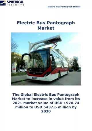 Electric Bus Pantograph Market