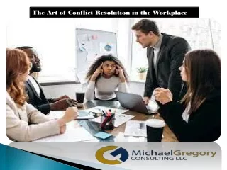 the art of conflict resolution in the workplace