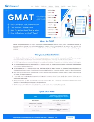 GMAT Exam Eligibility, Syllabus, Registration, & Preparation