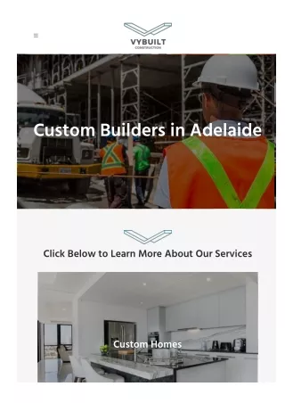 Custom Home Builders Adelaide