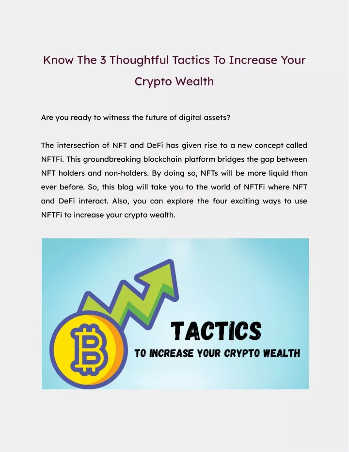 know the 3 thoughtful tactics to increase your