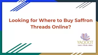 Buy Saffron Threads Online