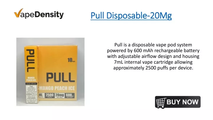 pull disposable 20mg