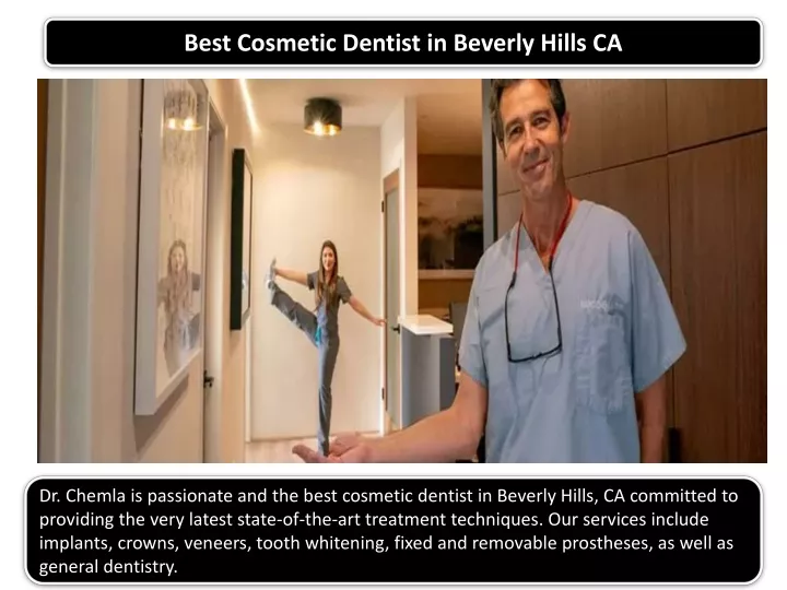 best cosmetic dentist in beverly hills ca