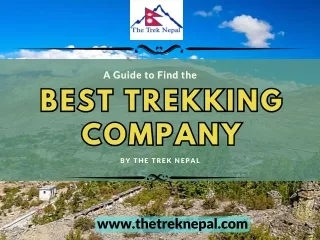 Experience the Unforgettable Trekking Trip with the Best Trekking Company