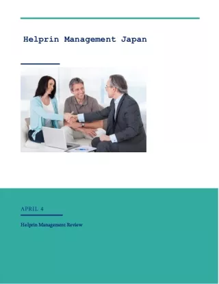 helprin management japan