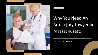 Why You Need An Arm Injury Lawyer in Massachusetts