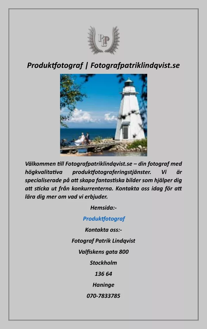 produktfotograf fotografpatriklindqvist se