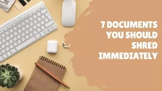 7 documents you should