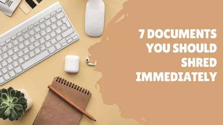 7 documents you should