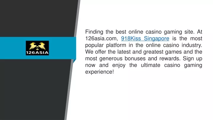 finding the best online casino gaming site