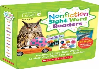 PDF Nonfiction Sight Word Readers Parent Pack Level C: Teaches 25 key Sight Word