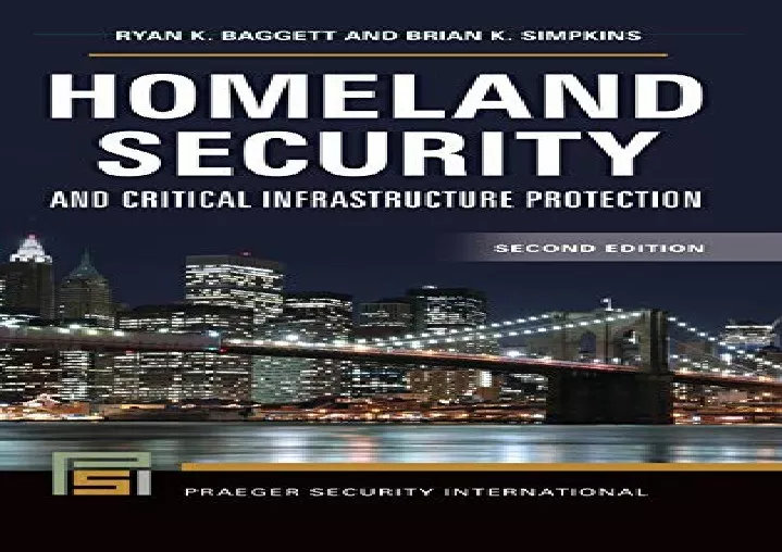 PPT - PDF Homeland Security and Critical Infrastructure Protection ...