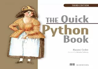 [DOWNLOAD PDF] The Quick Python Book free