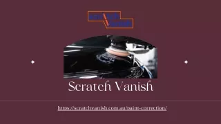scratch vanish