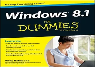 PDF Windows 8.1 For Dummies free