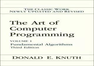 download The Art of Computer Programming, Vol. 1: Fundamental Algorithms, 3rd Ed