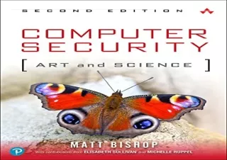 PDF Computer Security: Art and Science ipad