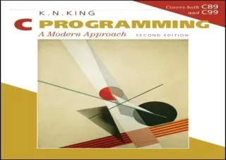 [DOWNLOAD PDF] C Programming: A Modern Approach, 2nd Edition android