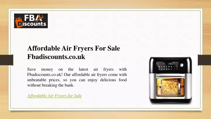 affordable air fryers for sale fbadiscounts co uk