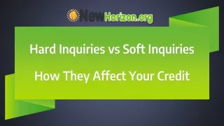 Hard Inquiries vs Soft Inquiries