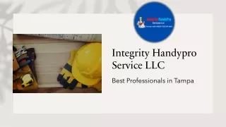 Get Best Home Improvement Services from Integrity Handypro