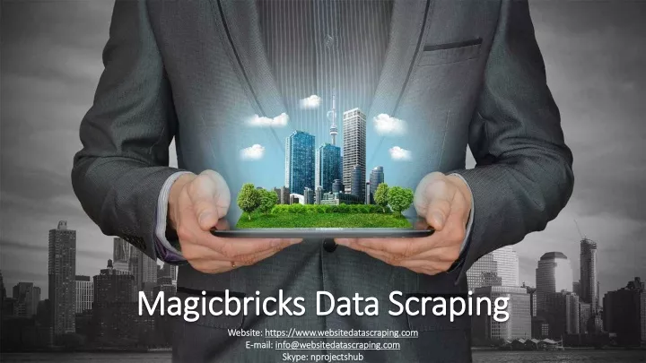magicbricks data scraping