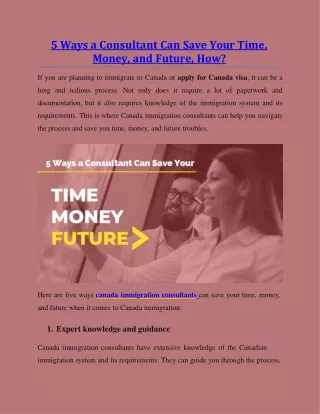 5 ways a consultant can save your time money and future how