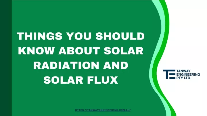 things you should know about solar radiation