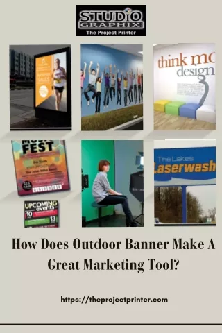How Does Outdoor Banner Make A Great Marketing Tool?