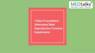 Tridax Procumbens_ Attenuates Male Reproductive Function Impairments