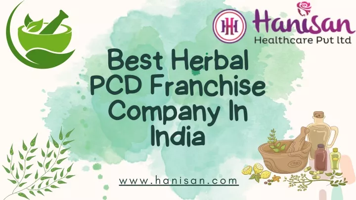 best herbal pcd franchise company in india