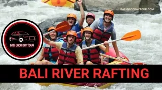 Bali River Rafting