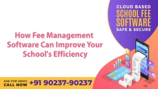 How Fee Management Software Can Improve Your School's Efficiency
