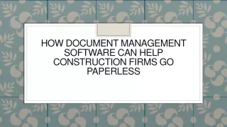 how document management software can help