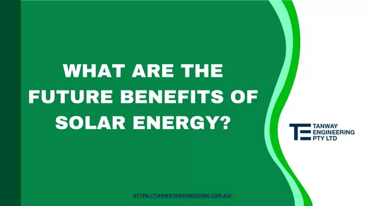 what are the future benefits of solar energy