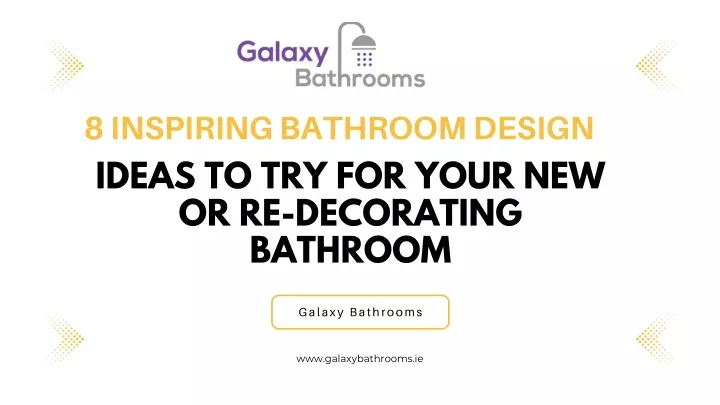 8 inspiring bathroom design
