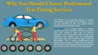 Ttyre fitting