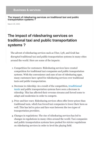 the-impact-of-ridesharing-services-on