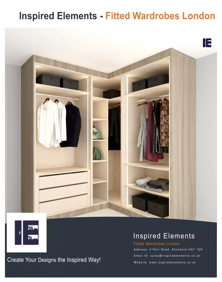 inspired elements fitted wardrobes london