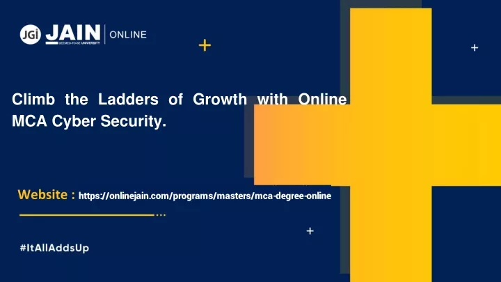 climb the ladders of growth with online mca cyber