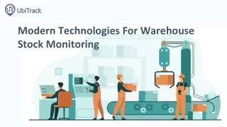 Modern Technologies For Warehouse Stock Monitoring