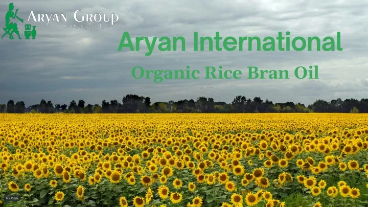 aryan international organic rice bran oil